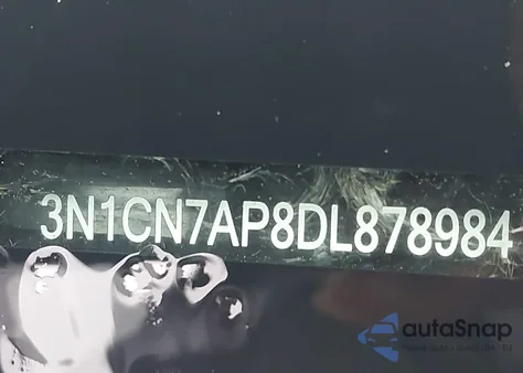 2013 Nissan Versa 1.6 Sv from USA, damaged, VIN 3N1CN7AP8DL878984